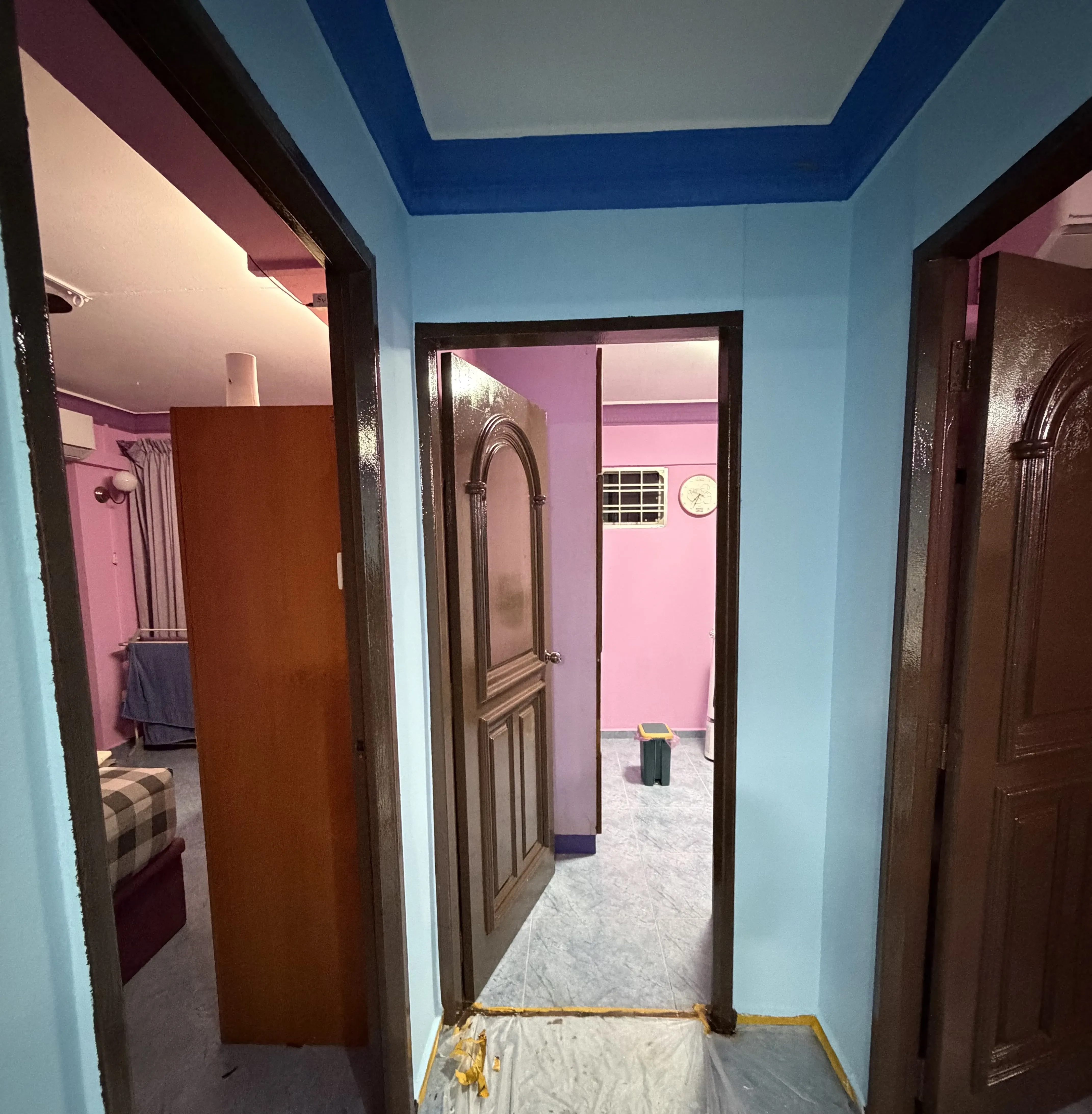 Landed house painting